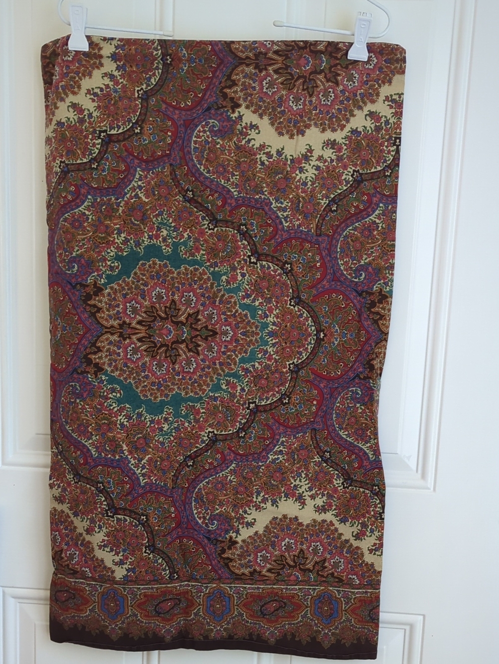 Ralph Lauren Emerson Paisley Standard Pillowcase. Made In USA.